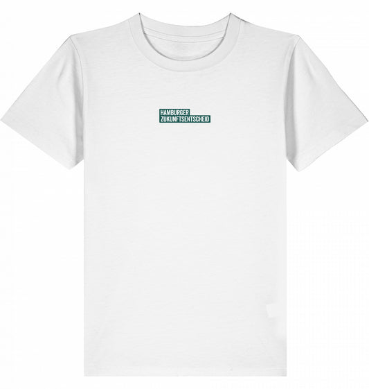 Kinder-T-Shirt „ICH BIN ZUKUNFTSENTSCHEIDEND”