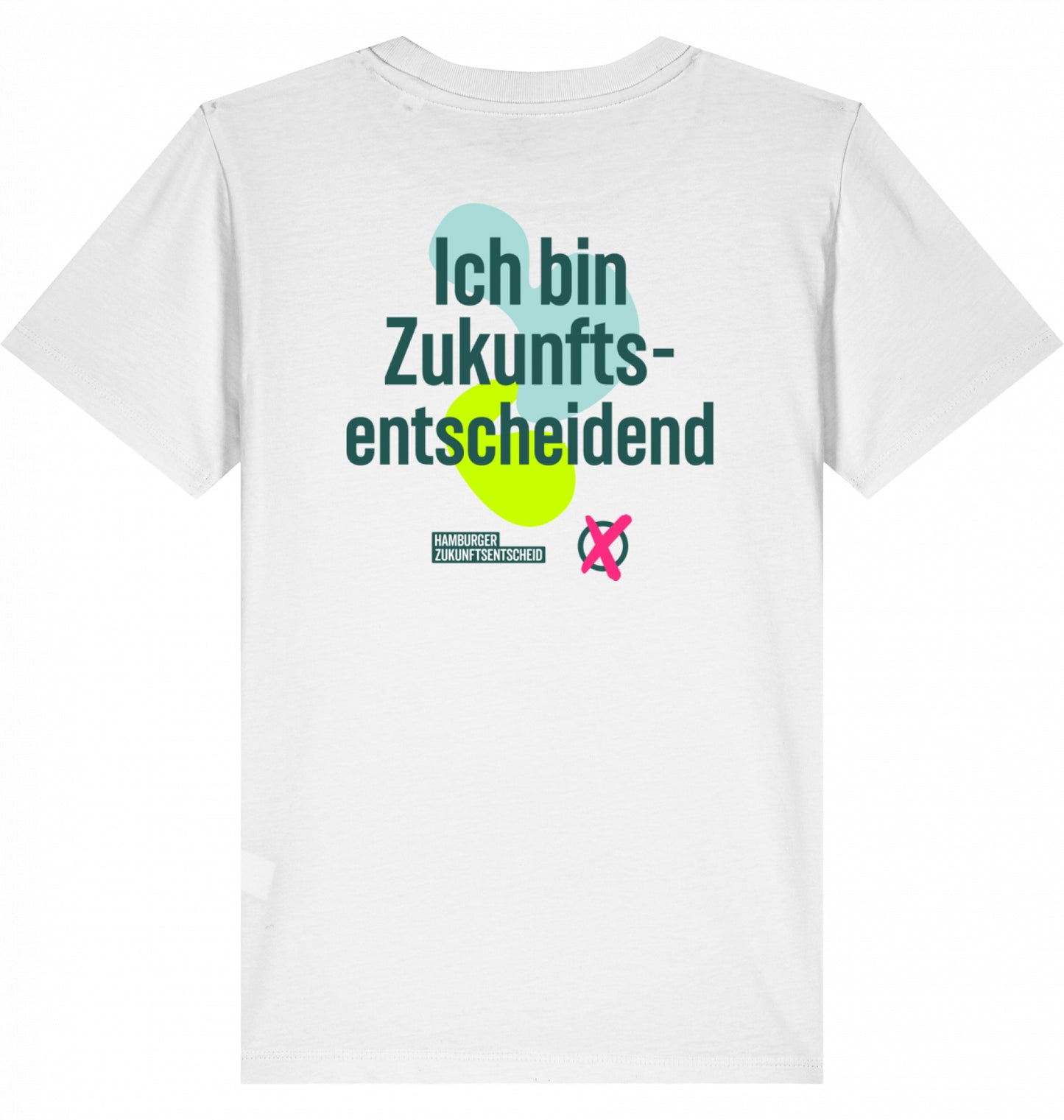 Kinder-T-Shirt „ICH BIN ZUKUNFTSENTSCHEIDEND”