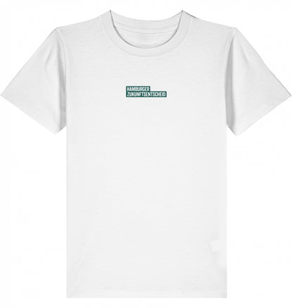 Kinder-T-Shirt „ICH BIN ZUKUNFTSENTSCHEIDEND”